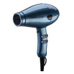 SPEEDY Supalite professional hair dryer - steel blue